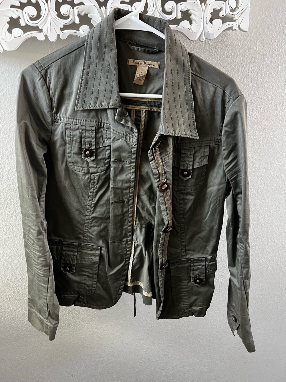 Lucky Brand Olive Utility Jacket